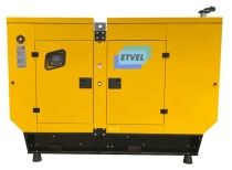 Дизельный генератор ETVEL ED-90B в кожухе с АВР